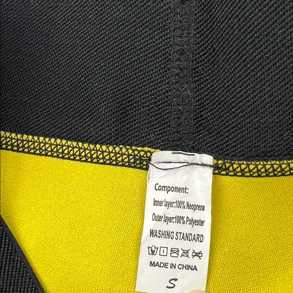 Women's Neoprene Leggings Slimming Pants Hot Sweat Tights Workout Capris Sm - Picture 4 of 9